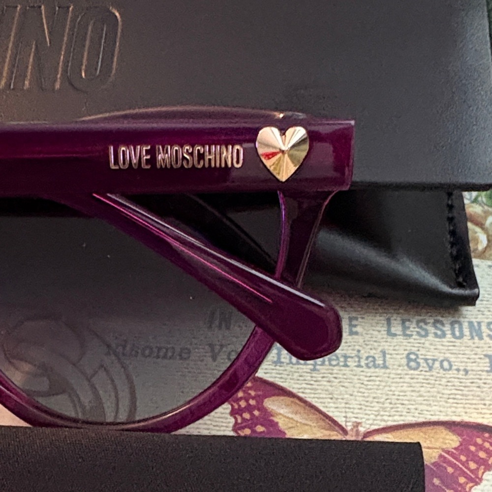 Moschino Deep Purple Sunglasses